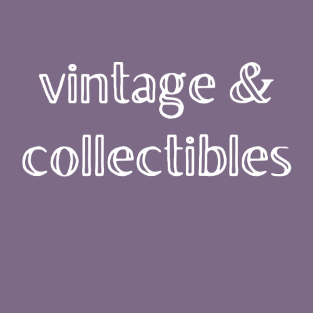 Vintage & collectibles: **Each add'l ⭐ listing just $1.00 when added to bundle**
